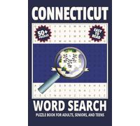 Connecticut Word Search Puzzle Book: Word Searches with Easy to Read Print about Connecticut, US state of Connecticut, Connecticut Travel and More | ... Gift for Vacations, Holidays and Relaxation