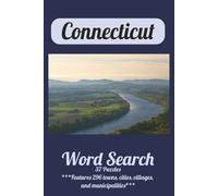 Connecticut Word Search Puzzle Book: Word Searches with Easy to Read Print about Connecticut's 296 towns, cities, villages, and municipalities | 6x9 ... Vacations, Holidays, and Free Time