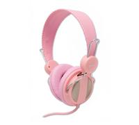Connectland 0902079 SE-5017 - Auriculares de Diadema Rosa