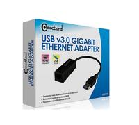 Connectland AD-USB3-A-ETHERNET-GIGA Adaptador Ethernet USB 3.0 Negro