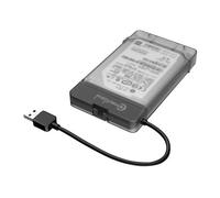 Connectland be-usb3 - 322-bk Cubierta - Carcasa Externa para Disco Duro de 2,5 (USB 3.0 Negro