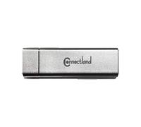 Connectland Caja Externa USB 3.0 GEN1 (5 Gbps) para SSD M2 NGFF Silver