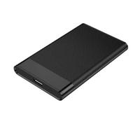 Connectland - Carcasa externa para DD de 2,5", HDD/SSD USB3, SATA ABS, sin tornillos, color negro