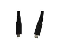 Connectland USB-v3.0-c-to-c-1.8 m-BK Cable USB Type C a Type C Male Negro tète Cromado