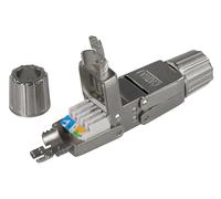 Connector for network cable, cat 6a bandwidth up to 500 mhz