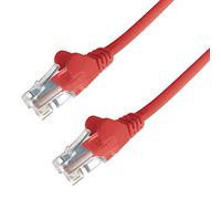 Connekt Gear 10 m RJ45 Cat5e UTP Snagless - Cable de Red Rojo
