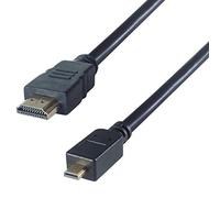 Connekt Gear - Cable Adaptador de HDMI (Macho) a Micro HDMI (Macho), 2 m