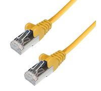 Connekt Gear - Cable de red (RJ45, Cat6A, SSTP, trenzado, 0,5 m), color amarillo