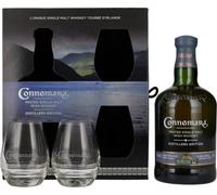Connemara DISTILLERS EDITION Peated Single Malt Irish Whiskey 43% Vol. 0,7l in Giftbox with 2 glasses