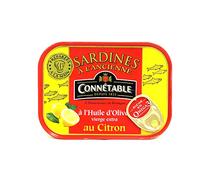Connétable - Au Citron Sardines - 115g (Case of 15)