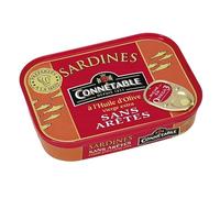 Connetable - Pinzas de aceite de oliva virgen extra sin bordes 115 g - Pack de 2