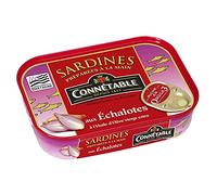 Connetable Sardines À L'Huile D'Olive Et Aux Échalotes De Bretagne 3X135G - Livraison Gratuite Pour Les Commandes En France - Prix Par Unité