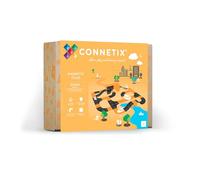 Connetix Paquete de rampas e intersecciones de azulejos magnéticos, 16 piezas