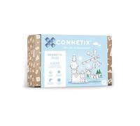 CONNETIX Azulejos Magnéticos Pack Inicial Transparente, 34 Piezas