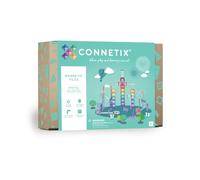 Connetix Azulejos - Pastel Ball Run Pack 106 piezas, CON-P106BR