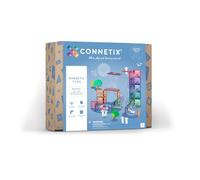 CONNETIX Azulejos Magnéticos Pack Expansión Circuito de Bolas Pastel, 80 Piezas