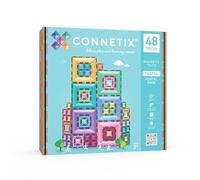 CONNETIX Azulejos Magnéticos Pastel Paquete Portal, 48 Piezas