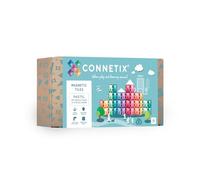 CONNETIX Azulejos Magnéticos Pastel Paquete Rectángulo, 24 Piezas