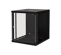 Connetto - Armario Rack 19" 12 Unidades de Pared (a) 620 x 540 x Profundidad 600 mm. Color Negro Puerta Cristal