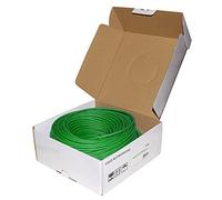 Connetto - Bobina cable red categoría 6a no apantallado utp awg24 halogenfree flexible color verde 100 m