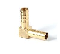 connettore per tubo flessibile, accesorios, 4 piezas conector de cobre pagoda tubería de agua y combustible de aire accesorios de tubería de latón conector de púas adaptador de acoplador (OD 8 mm)