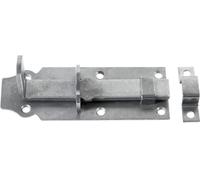 Connex Cerradura de 45 x 120 mm de acero inoxidable recto/pestillo de puerta/pestillo/cerradura deslizante/tirador para cerrar/cerradura de puerta/herraje/HVRJ20037, galvanizado azul