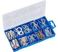 Connex DP8500005, Gancho atornillable, Pack de 78