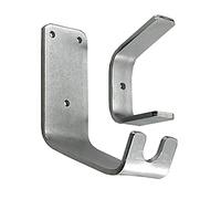 Connex DY222032 Juego de Ganchos de Bicicleta Zinc pl, Plata