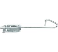 Connex DYB2900041 - Pestillo para barra de perno, diámetro de 16 x 400 mm, galvanizado, cierre de profundidad, pestillo de barra con correa/fijación de puerta para puertas batientes/anclajes de