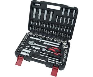 'Connex Juego de llaves tubulares (1/4 "+ 1/2, 94 piezas, 1 pieza, cox580194