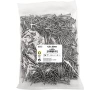 Connex KL3264035 - Tornillos universales de 4,0 x 35 mm, 1 kg, cabeza avellanada, accionamiento TX, rosca parcial, acero inoxidable, juego de tornillos, tornillos en bolsa
