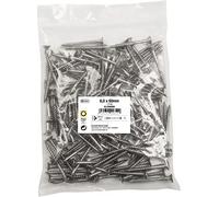 Connex KL3266060 - Tornillos universales (6,0 x 60 mm, 1 kg, cabeza avellanada, accionamiento TX, parcialmente roscado, acero inoxidable/juego de tornillos/tornillos en bolsa