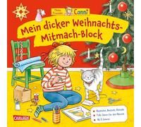 Conni Gelbe Reihe (Beschäftigungsbuch): Mein dicker Weihnachts-Mitmach-Block: Mal- und Rätselblock für Kinder ab 5 Jahren