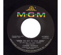 Connie Francis 45 RPM When The Boy In Your Arms / Baby's First Christmas