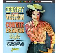 Connie Francis - Country & Western Connie Francis Style - Two Original LPs Plus Bonus Tracks