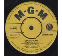 CONNIE FRANCIS - JEALOUS OF YOU 7 INCH (7" VINYL 45) UK MGM 1960