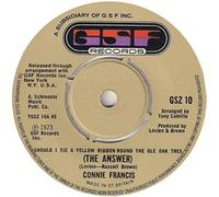 Connie Francis - RAY STEVENS 45 RPM DIXIE HUMMINGBIRD / GET CRAZY WITH ME