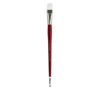 Connoisseur White Taklon Brush All Media LH BRT#12