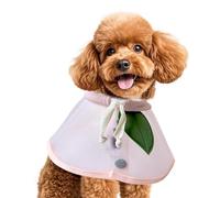 Cono Canino | Cierre Ajustable con Cordón Que Evita Lamido - Collar Gato, Cono Perro, Malla Confortable,para Cachorros, Razas Pequeñas, Medianas Y Grandes, Interior, Exterior, Jardín, Viaje, Paseo