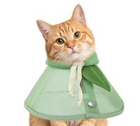 Cono Canino - Cierre Ajustable con Cordón Que Evita Lamido | Collar Gato, Cono Perro, Malla Confortable - para Exteriores Jardín Viajes Paseos Razas Pequeñas Medianas Grandes Cachorros Animales