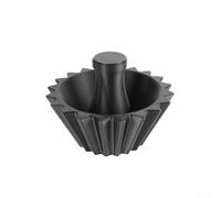 Cono de café para prensa de filtro diseñado para compatibilidad con varios métodos de preparación manual (negro)