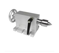 Cono de contrapunto for torno MT2, altura de centro vivo de 65 mm, mandril for fresadora CNC de 4.º eje, máquina de grabado