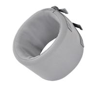 Cono de cuello de perro, suave envoltura de dona, cómodo collar protector, diseño antimordeduras, plegable, ligero, para gatos, cachorros, perros medianos y grandes, recuperación de heridas, clínica