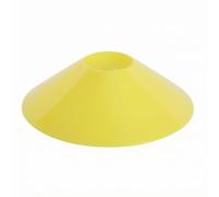 Cono de Entrenamiento Deportivo Marcador Señalizador Señalizador Visible con Forma Estable y Peso Ligero Organización de Ejercicios Adecuado para Educación Física Rutas de Clubes, Amarillo