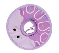 Cono de Gato, Collar de Cono de Gato - Cono de Cabeza de Gato Plegable | Donut de Cuello de Mascotas, Collar de recuperación cómodo para protección de heridas seguras