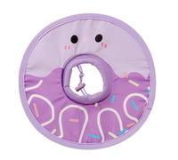 Cono de gato, collar plegable resistente al agua, cómodo cuello dona de 8.66 pulgadas, collar isabelino portátil para gatitos pequeños, accesorio de recuperación segura para mascotas