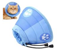 Cono de Gato - Collares de recuperación Ajustables para Gatitos - Cono Protector para Mascotas para Gatos Gatitos Evita Que se laman Las heridas, no bloquea la visión