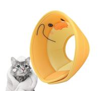 Cono de gato | Cono ajustable para cuello de gato con bonito patrón de animales | Donut para gatos y perros, dona de cuello de perro, gatito, perro pequeño, evita mordeduras y deja de lamer heridas