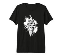 Cono de Helado Color Blob Profesión Camiseta Premium