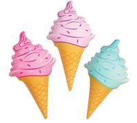 Cono de helado inflable de 36 pulgadas de Rhode Island Novelty. Uno por pedido.